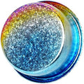 54mm Titanium Espresso Filter Basket,20-22g Double-Layer Precision Extraction, Fits Breville 8 series & Bottomless Portafilters-Accuracy (Rainbow) by TIIRHINO