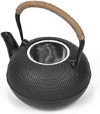 Japanese Style Cast Iron Kettle Tetsubin Teapot With Strainer 60oz Water Capacity No Coating - Image 6