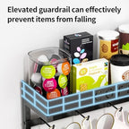 RCHYFEED Coffee Mug Holder Wall Mounted,Metal Mug Rack with 12 Movable Hook - Image 5