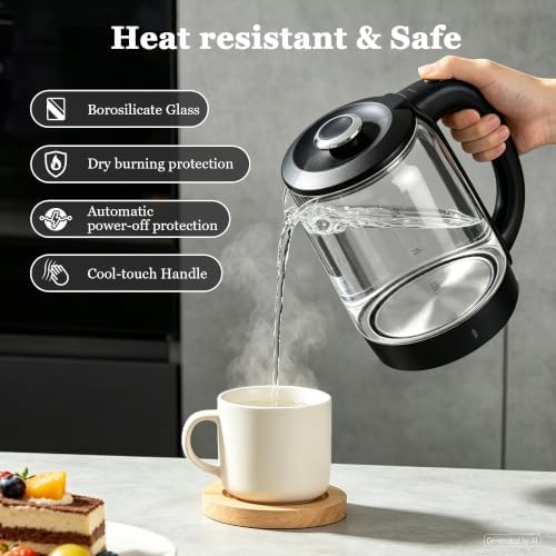 1.8L Electric Kettle for Tea and Coffee - Image 3