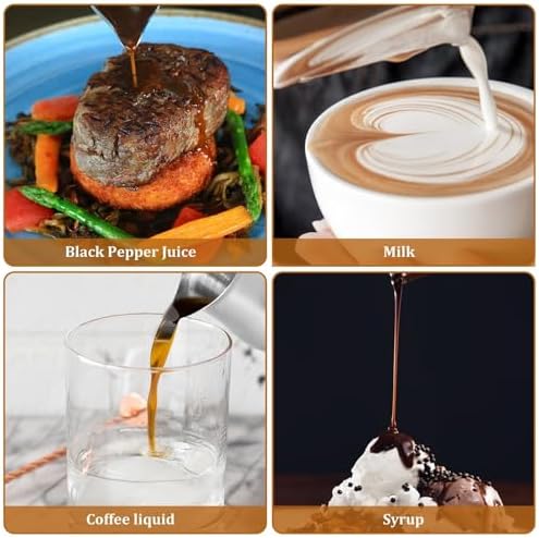 Stainless Steel Milk Pitcher Creamer with Handle Rustproof Frothing Cup Jug(900ml 1pcs) - Image 5