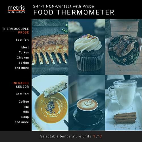 Metris Model TCT303F NSF Certified #C0626846. Complies with FDA 2022 Food Code Verification Accuracy of 2 Degrees F for HACCP Food Services - Image 5