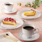 Noritake P91988/4335 Cup & Saucer (Pair) (COFFEE & TEA COFFEE) 250cc Hampshire Gold 2 Guests Fine Porcelain - Image 6