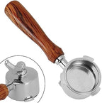 DIBTSA 51mm Espresso Portafilter Double Spouts 3 Ears Compatible with Dedica EC680, EC685 Espresso Machines by DIBTSA