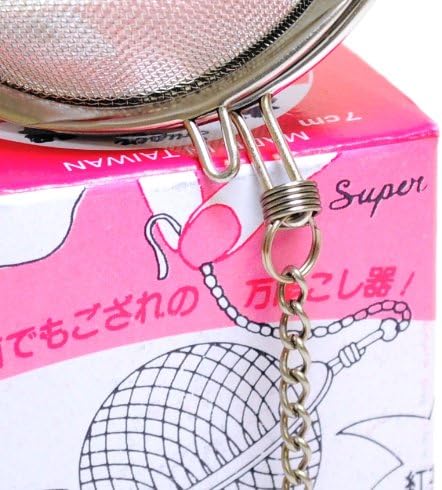Premium Tea, & Spice Balls - 2.75" Diameter Fine Mesh Stainless Steel - Perfect Strainers for Loose Leaf Tea and Seasoning Spices (6) - Image 2