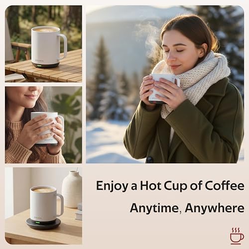BSUNTA 16oz Self Heating Coffee Mug, Rechargeable Electric Heated Mug - Image 5