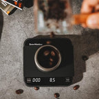 Mini Coffee Scale with Timer, 2kg/0.1g High Precision Scale for Espresso & Pour-Over, Portable Digital Kitchen Scale, 4 Modes & 3 Units, USB Charging, Tempered Glass Platform, Black - Image 6
