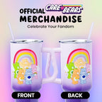 Silver Buffalo Care Bears Rainbow, Stainless Steel Tumbler, 40oz - Image 5