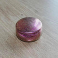 Premium Pure Titanium Mini Tea Tin Canister, Airtight Tea Container, Lightweight and Durable, Suitable for Loose Leaf Tea, Spices, Herbs - Ideal for Travel and Home Use​ (Lavender) by TIBROMTACK