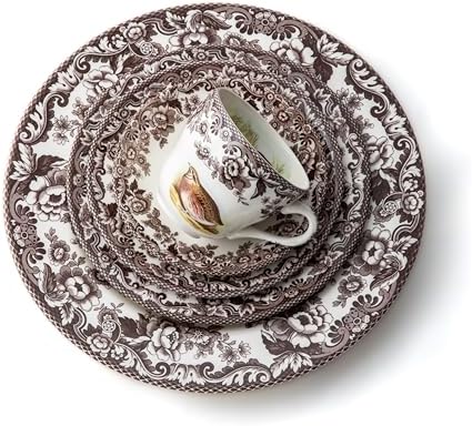 Spode Woodland 5 Piece Place Setting, Pheasant - Image 4