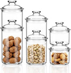 Suclain 6 Pack Acrylic Cookie Candy Jar with Lid, 14oz,24oz,34oz by Suclain