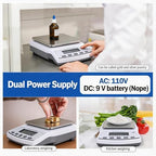 Lab Analytical Balance Scale 5000g x 0.01g High Precision Laboratory Analytical Scale – Lab Jewelry Scientific Use - Image 4