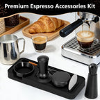 54mm Espresso Accessories Kit with Silicone Tamping Station, 7PCS - Image 3