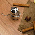 Westmark Teatime 157722E3 Oval Tea Infuser with Saucer Stainless Steel Diameter 4.3 cm - Image 5