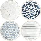 Lenox Blue Bay Porcelain Dessert Plates, Set of 4 by Lenox