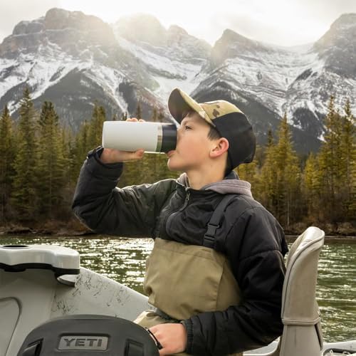 YETI Rambler 12 oz Travel Bottle, Stainless Steel, Vacuum Insulated with Leakproof Commuter Cap, Grasshopper - Image 6