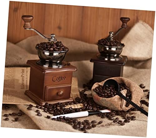 Hand Coffee Bean Grinder Vintage Stainless Steel Manual Adjustable - Image 5