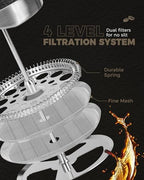 POLIVIAR French Press Coffee Maker & Tea Kettle - Image 3