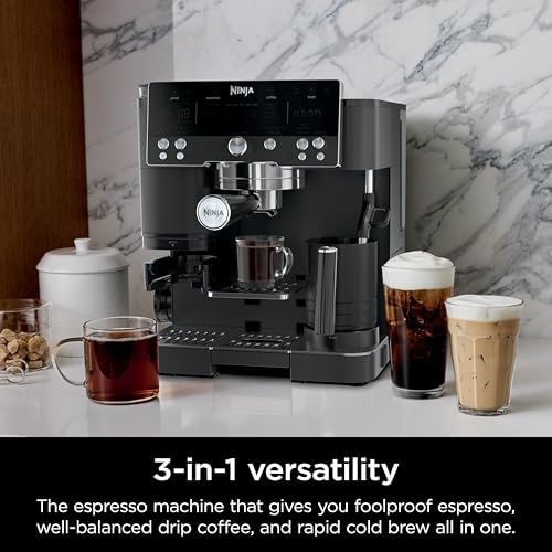 Ninja Luxe Café Premier Espresso & Rapid Cold Brew, Black, ES601BK - Image 2