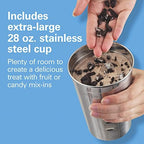 Hamilton Beach DrinkMaster Electric Drink Mixer, Retro Milkshake Maker & Milk Frother, 2 Speeds, Extra-Large 28 oz. Stainless Steel Cup, Classic Chrome (Pack of 2) - Image 3