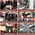Espresso Accessories Kit 58mm, Coffee Distributor and Tamper Leveler - Image 2