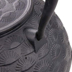 Teapot 1800ML Large Japanese Tetsubin Cast Iron Teapot Tea Kettle for Stove Top with Stainless Steel Infuser and Insulation Handle, Black - Image 6