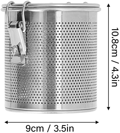 Spice Seasoning Strainer, Stainless Steel Seasoning Bag Tea Infuser Multipurpose Spice Filter Seasoning Strainer for Gravy Soup Taste Spice (0.7L) - Image 2