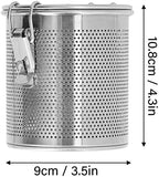 Spice Seasoning Strainer, Stainless Steel Seasoning Bag Tea Infuser Multipurpose Spice Filter Seasoning Strainer for Gravy Soup Taste Spice (0.7L) - Image 2