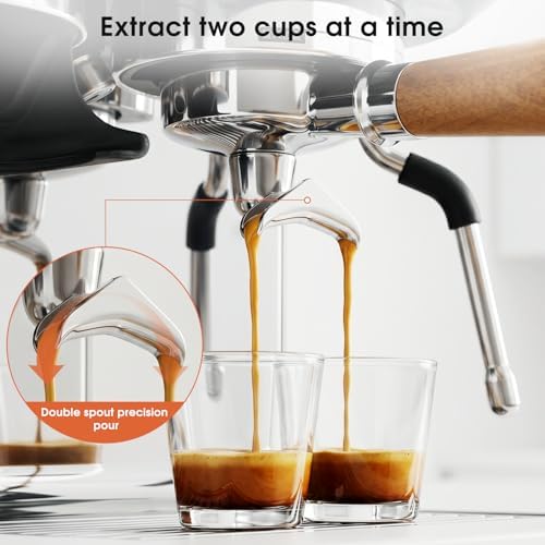 Portafilter 54mm with Double Spout Compatible with Breville Barista Express - Image 3
