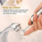 Stainless Steel Motor Milk Frother - Handheld Frother Whisk, Milk Foamer Frother, Mini Blender and Electric Mixer for Coffee, Frappe, Latte, Matcha - Image 4