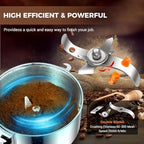 LEEVOT Electric Grain Grinder Mill, 1000g High-Speed Spice & Herb Grinder, Commercial Powder Machine for Dry Cereals, Grain, Coffee, Corn, Beans – CE Approved - Image 2