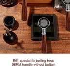 58mm Bottomless Espresso Portafilter, Zinc Alloy Single Layer - Image 6