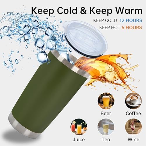 IEOVIEE 32 Pack 20oz Stainless Steel Insulated Bulk Tumblers with Lid&Straw - Image 6