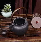 LJYT Teapot Cast Iron Teapot Tetsubin Tea Kettle Pure Handmade High-end Uncoated Iron Pot Health Teapot - Image 4
