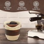 Leavitt Bay Espresso Espresso Knock Box & Anti-Slip Barista Grounds Dump Bin - Image 4