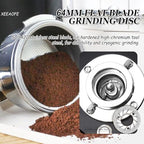 Electric Coffee Grinder for Espresso, French Press & Filter Coffee – Conical Burr, 9 Adjustable Grind Levels, Timer, 1Lb Capacity – Stylish Black Kitchen Appliance - Image 4