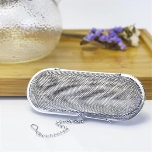 Stainless Steel Mesh Tea Infusers Long Cage Strainer Coffee Herb Spice Filter Diffuser Cooking Accessories - Image 4