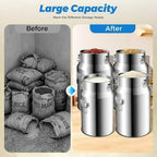 5.81 Gallon Stainless Steel Milk Can, Beverage Dispenser Tank with Spigot - Image 5