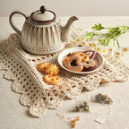 Sweese Ceramic Teapot, Beaded Retro Flower Glaze, 1100ml/37 oz Large Tea Pot for Loose Tea or Bags, Enough for 4 Cups, Nebula Amber - Image 3