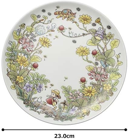 Noritake T50116A/4660-3 My Neighbor Totoro Plate 9.1 inches (23 cm), Snake Strawberry Hen, Microwave Safe, 1 Piece - Image 7