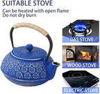 Cast Iron Teapot,34oz/1000ml Japanese TetsubinTea Pot with Infuser - Image 2