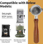 NEOUZA 51mm Bottomless Portafilter 2 Ears for Delonghi Stilosa - Image 2