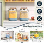 1 Gallon Glass Jar with Lid, 2 Pack Glass Food Storage Containers - Image 6
