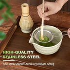 SIMPLETaste Milk Frother Handheld Battery Operated & Matcha Whisk Set - Image 6