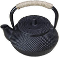 Tetsubin japanese Hobnail tea kettle workshop Healthy Cast Iron Teapot with Stainless Steel Infuser(10.145oz) by Unknown