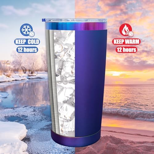 20 oz Tumbler Bulk Stainless Steel Tumblers with Lids and Straws Aurora - Image 4