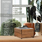 Knock Box | Large Capacity Espresso Knock Box | Non-Slip Base Knock Box Espresso | Coffee Knock Box | Shock Absorbant Espresso Knock Box and tamp station | Knock box for espresso coffee grounds - Image 3