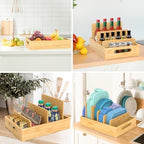Retro Shaw Lid Organizer for Plastic Lids, with 5 Adjustable Dividers - Image 6