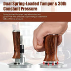 MATOW Spring Loaded Espresso Hand Tamper Fits Breville 54mm Portafilter - Image 3