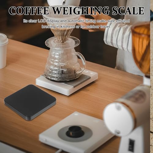 Mini Coffee Scale with Timer | Digital Smart Espresso Scale with 3 Modes | USB-C Rechargeable for Home Espresso Hand Drip Coffee | 2kg Capacity 0.1g Accuracy - Image 5